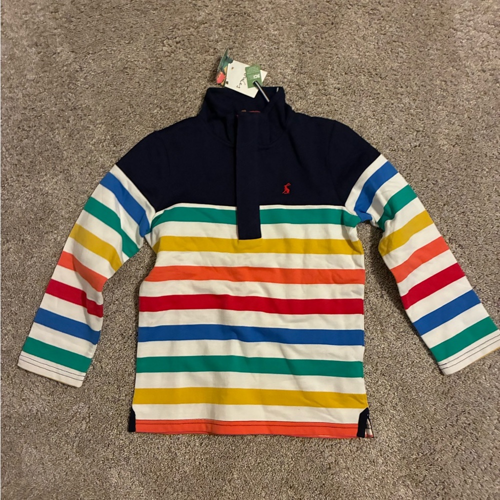 Joules Multicolor Striped Kids Sweater